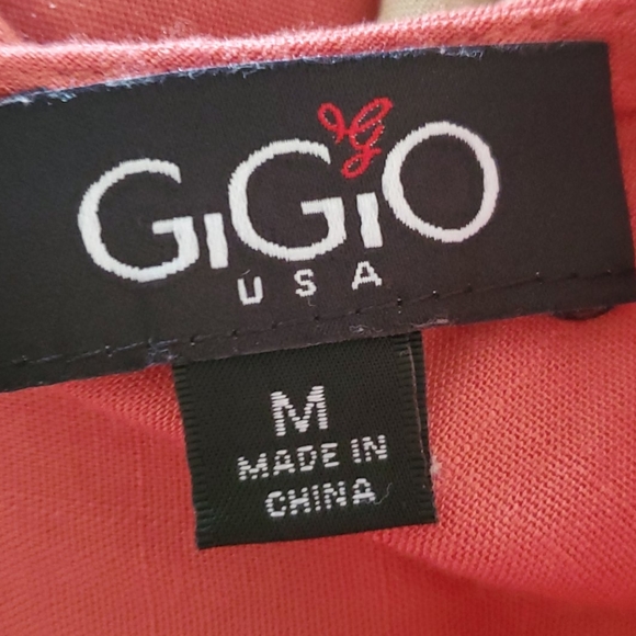 GIGIO BY UMGEE Marsala Color‎ Block V Neck Mini Dre - Picture 16 of 16